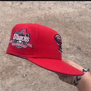 Icy bottom dback new era 7 1/2